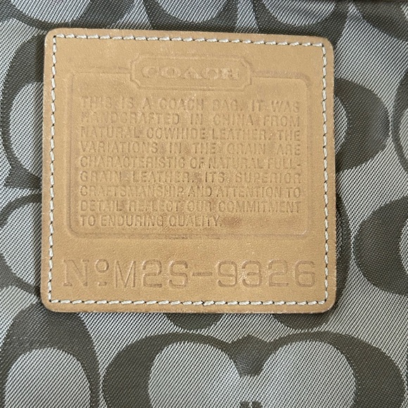 Coach 9326 Legacy Slim Shoulder Crossbody Bag Camel - Picture 4 of 14